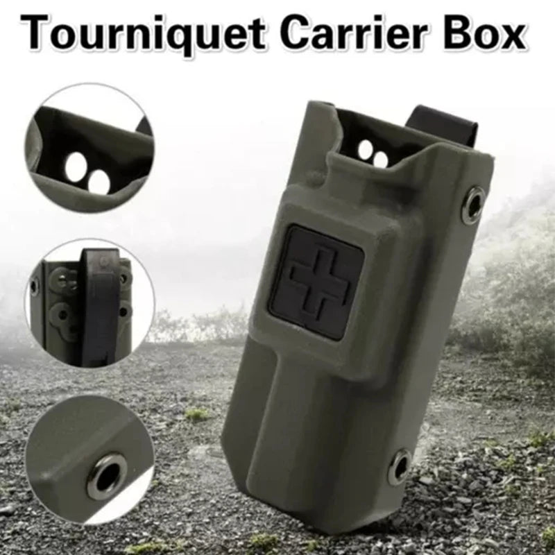 CAT Tourniquet Outdoor emergency blood bag Tactical tourniquet storage box Tourniquet box MOLLE medical kit