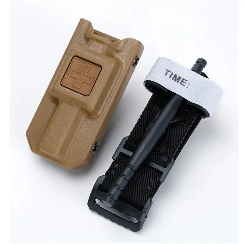 CAT Tourniquet Outdoor emergency blood bag Tactical tourniquet storage box Tourniquet box MOLLE medical kit