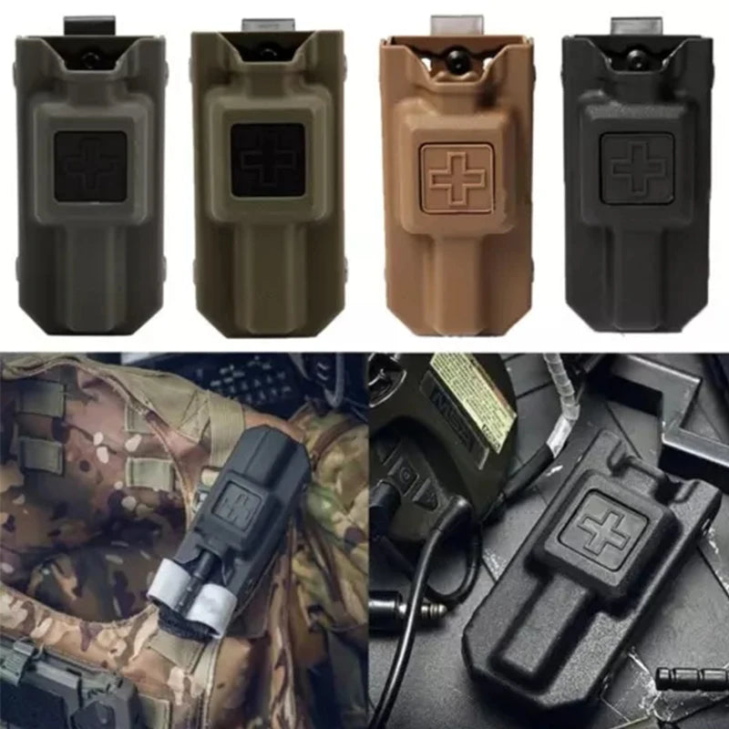 CAT Tourniquet Outdoor emergency blood bag Tactical tourniquet storage box Tourniquet box MOLLE medical kit