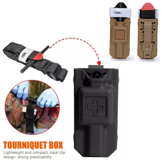 CAT Tourniquet Outdoor emergency blood bag Tactical tourniquet storage box Tourniquet box MOLLE medical kit