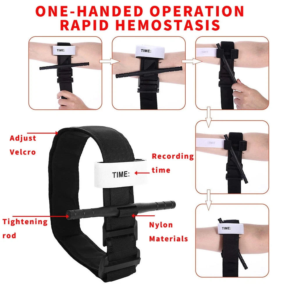 CAT Tourniquet Outdoor emergency blood bag Tactical tourniquet storage box Tourniquet box MOLLE medical kit