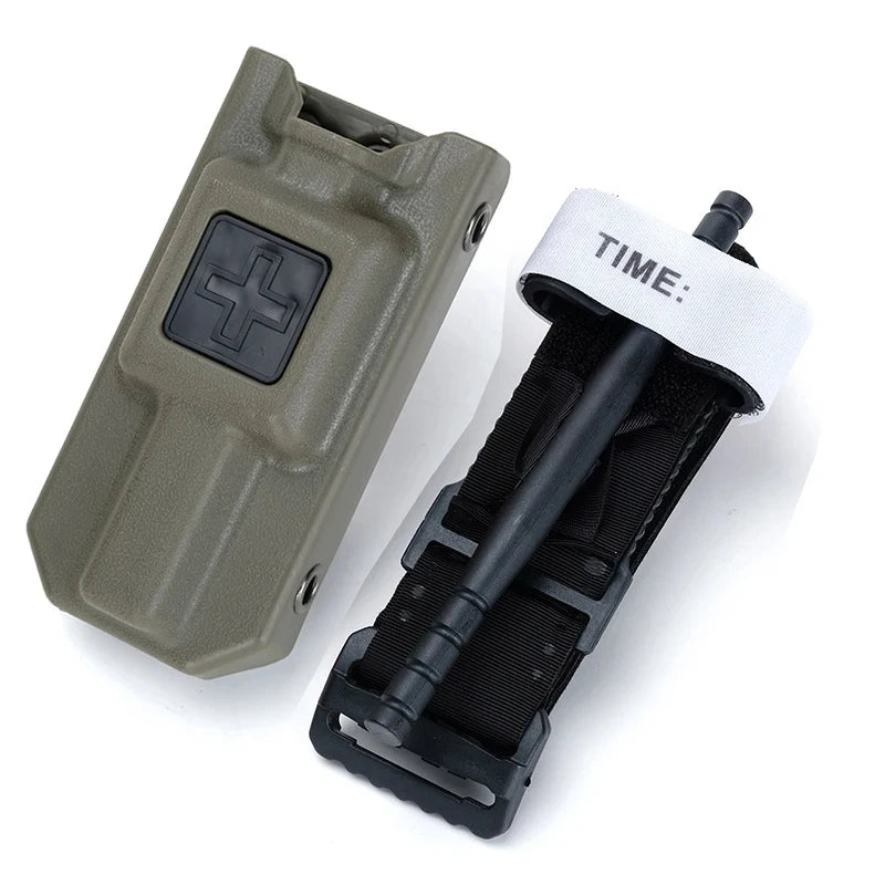 CAT Tourniquet Outdoor emergency blood bag Tactical tourniquet storage box Tourniquet box MOLLE medical kit