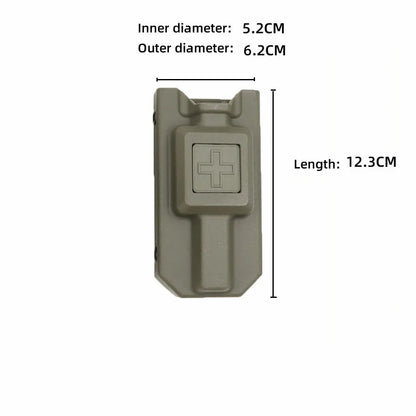 Tactical Molle EMT Tourniquet Carrier, Hunting Holder, EDC Pouch Case Box, Tourniquet First Aid Kit, Storage Bag